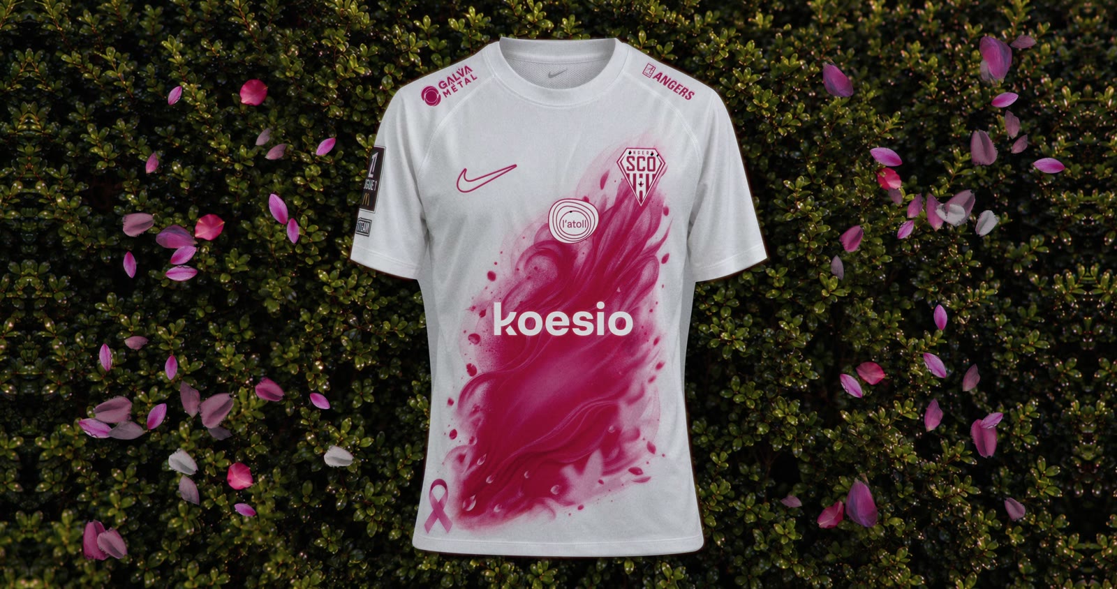 Angers SCO · Octobre Rose · Film institutionnel · Présentation du maillot · 2026 · Studio FLF
